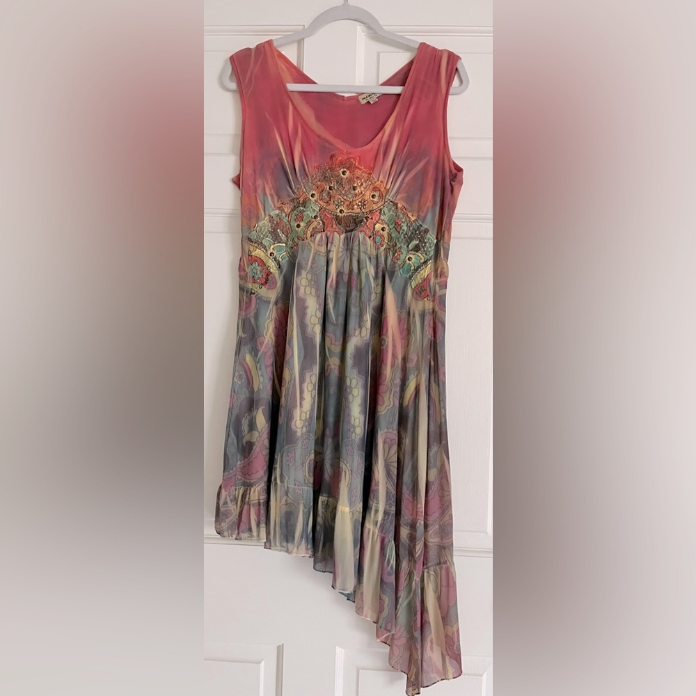 SOLD!! Oneworld asymmetrical dress - Boutique